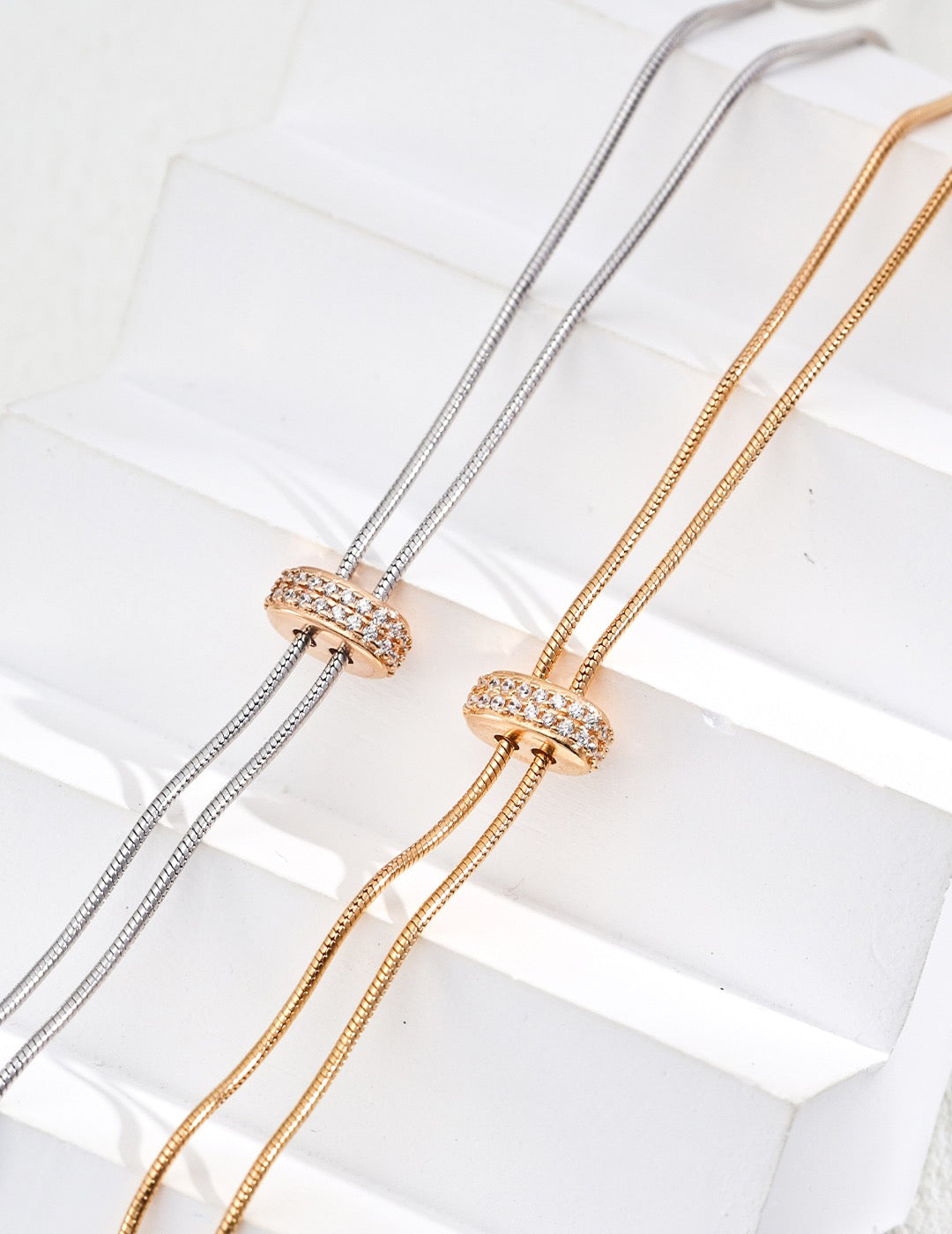 S925 Silver Retro Design Zircon Necklace