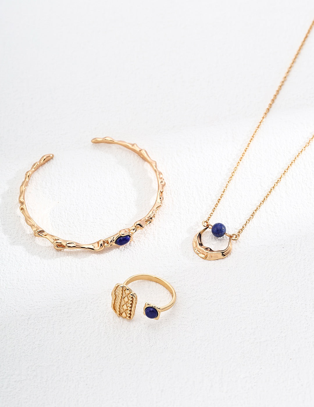 S925 Silver Natural Lapis Lazuli Necklace