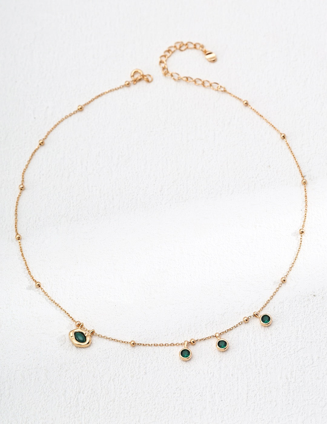 S925 Silver Simple Zircon Necklace
