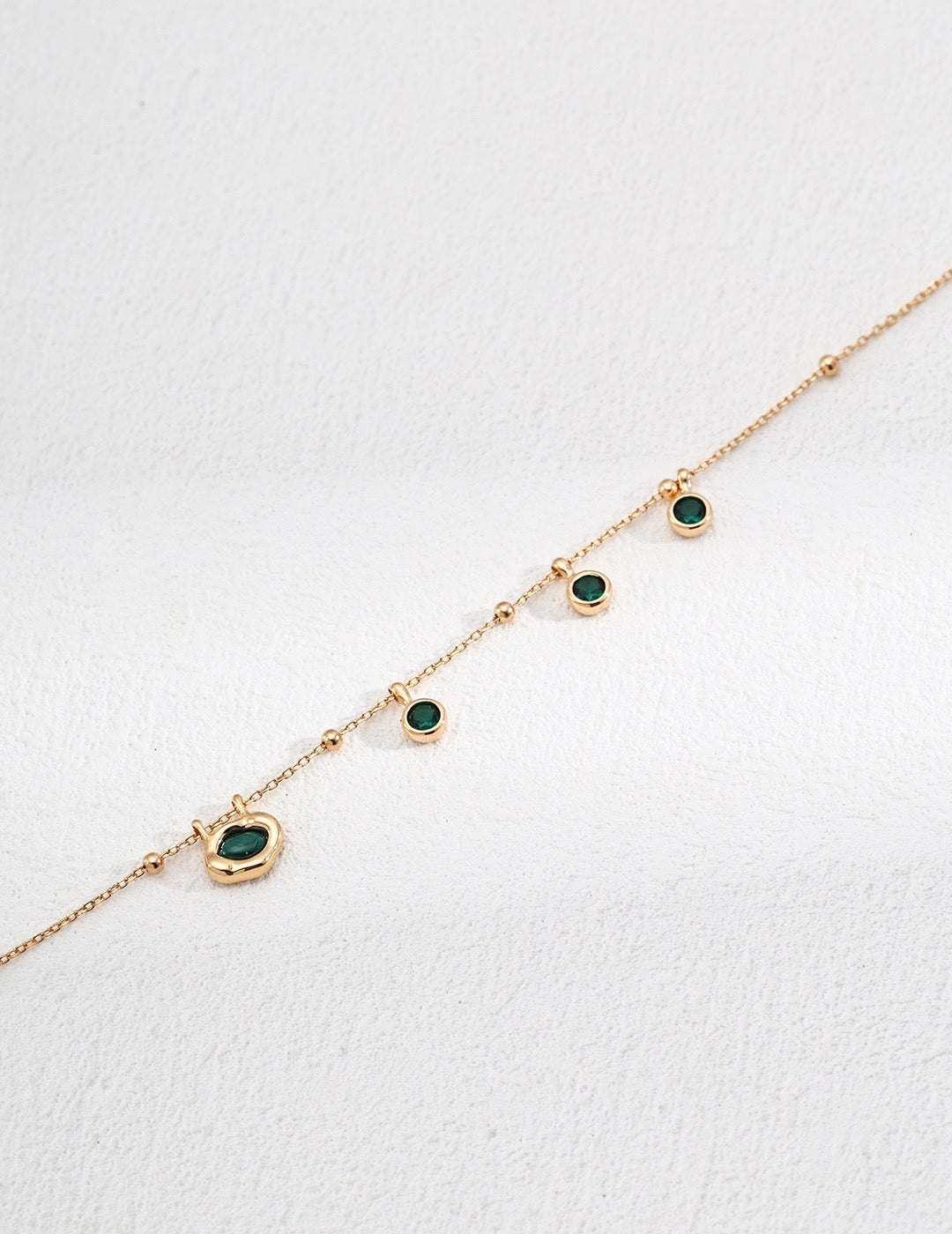S925 Silver Simple Zircon Necklace