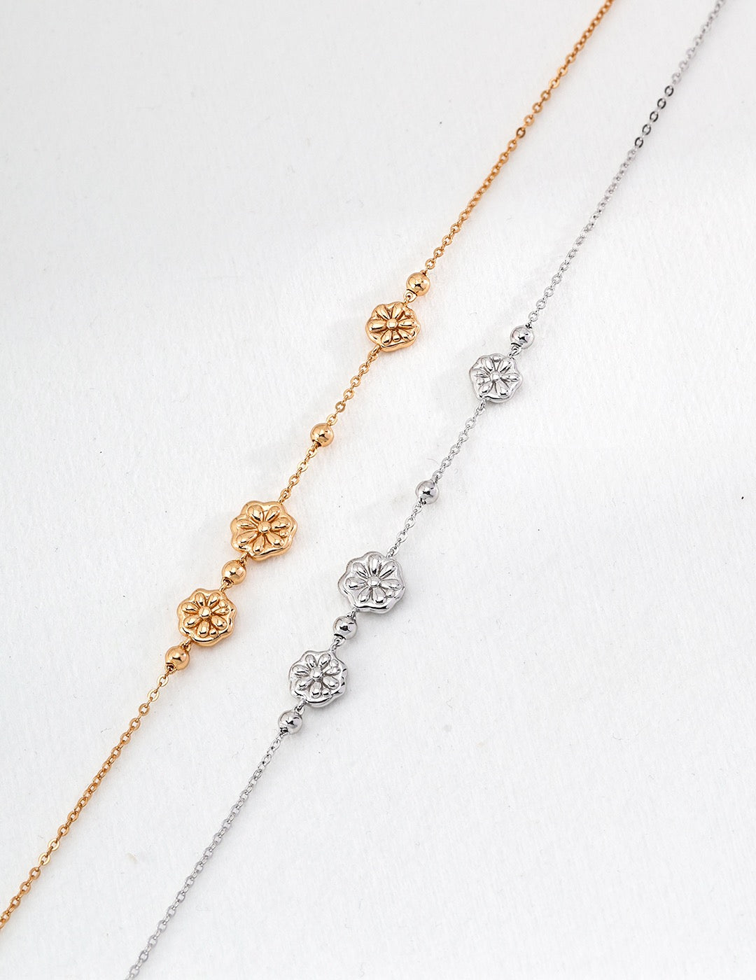 European and American simple modern style S925 silver necklace