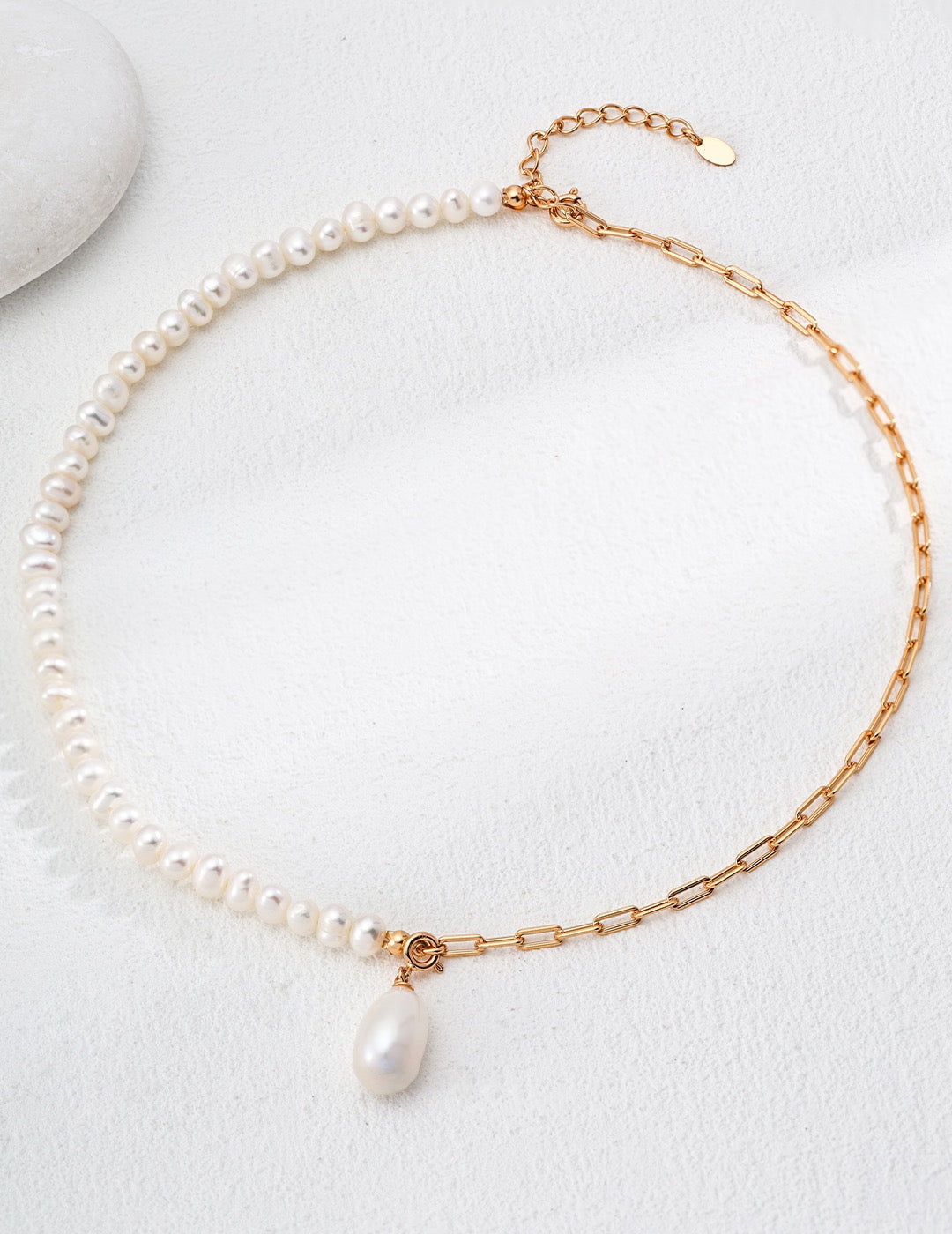 Irregular Baroque Pearl Necklace Bracelet