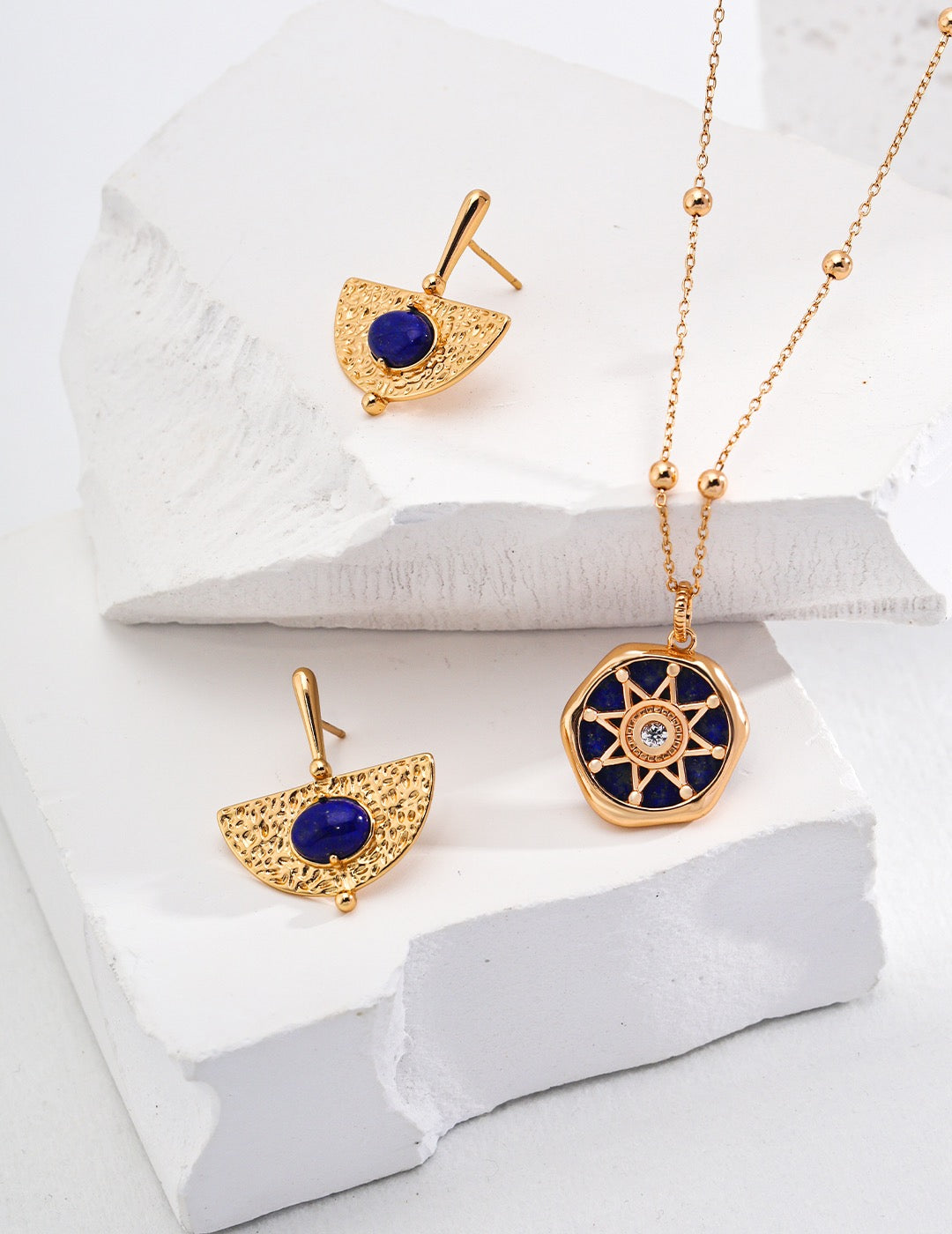 S925 Silver Lapis Lazuli Necklace