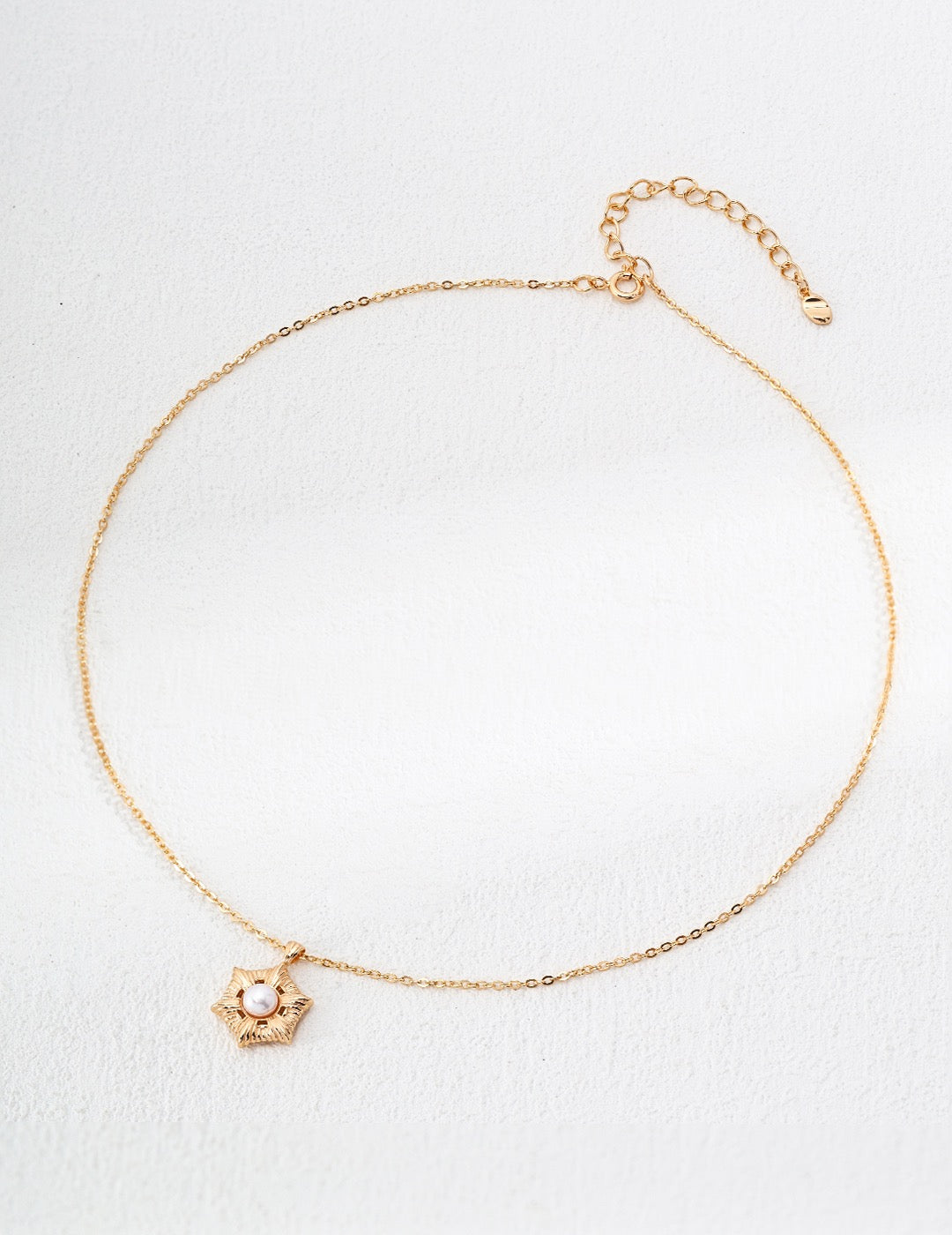 S925 Silver Simple Natural Pearl Necklace