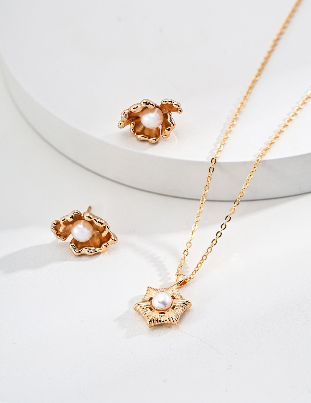 S925 Silver Simple Natural Pearl Necklace