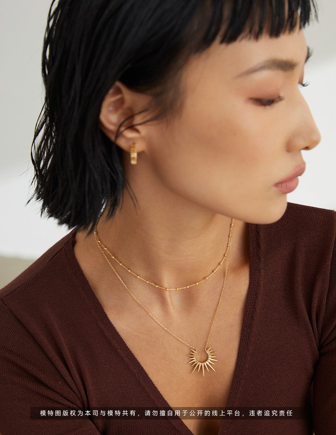 S925 Silver Simple Necklace