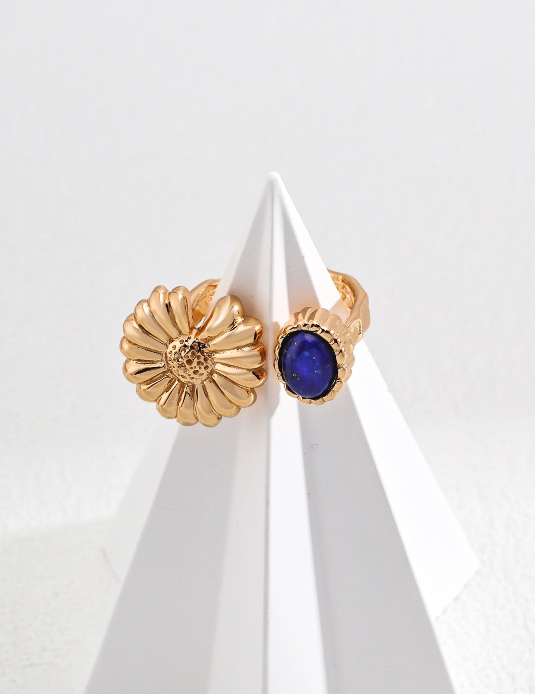 S925 Silver Vintage Lapis Lazuli Ring
