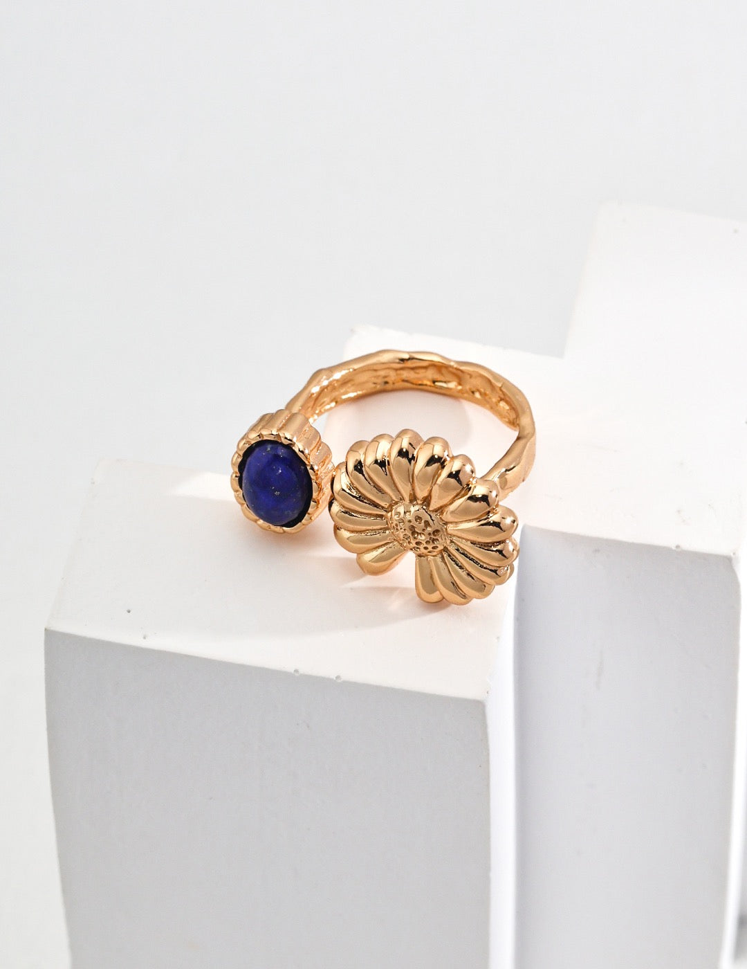 S925 Silver Vintage Lapis Lazuli Ring