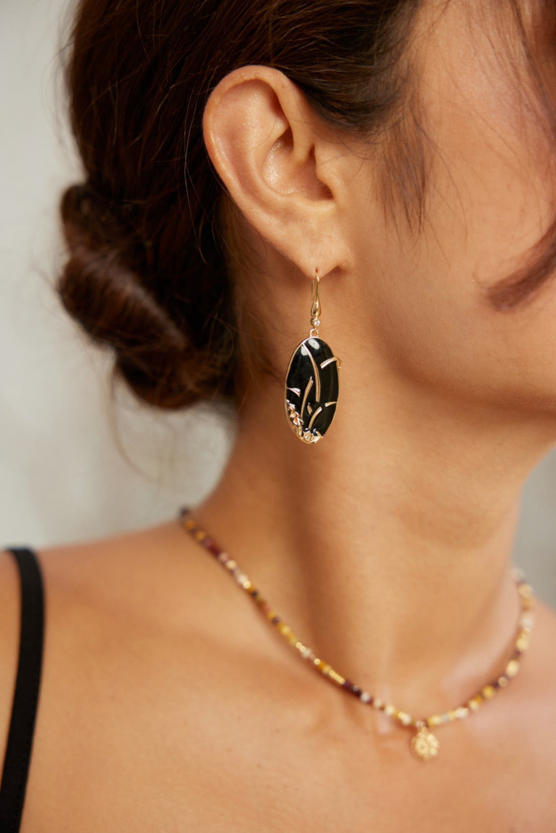 Neo/Chinese Style Glaze Earrings