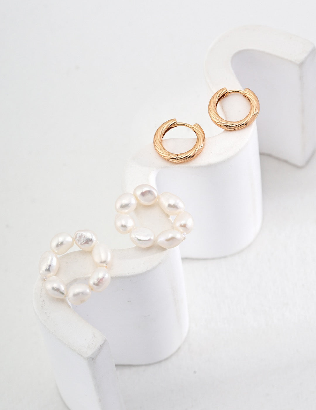 S925 Silver Pearl Earrings (One Style, Many Styles)