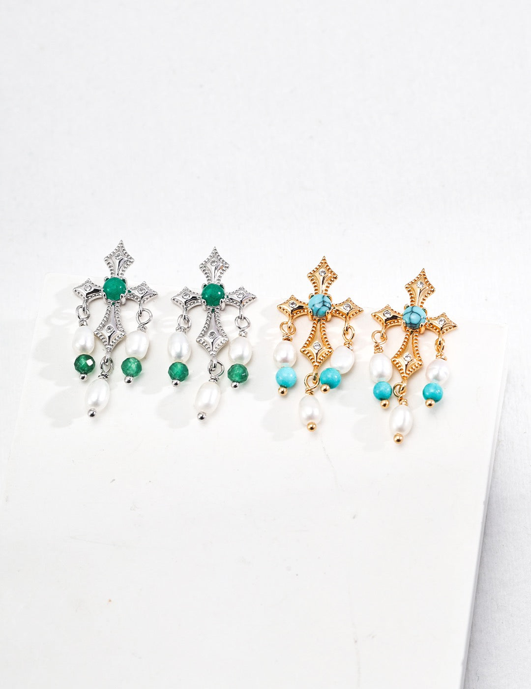 S925 Silver Pearl Earrings