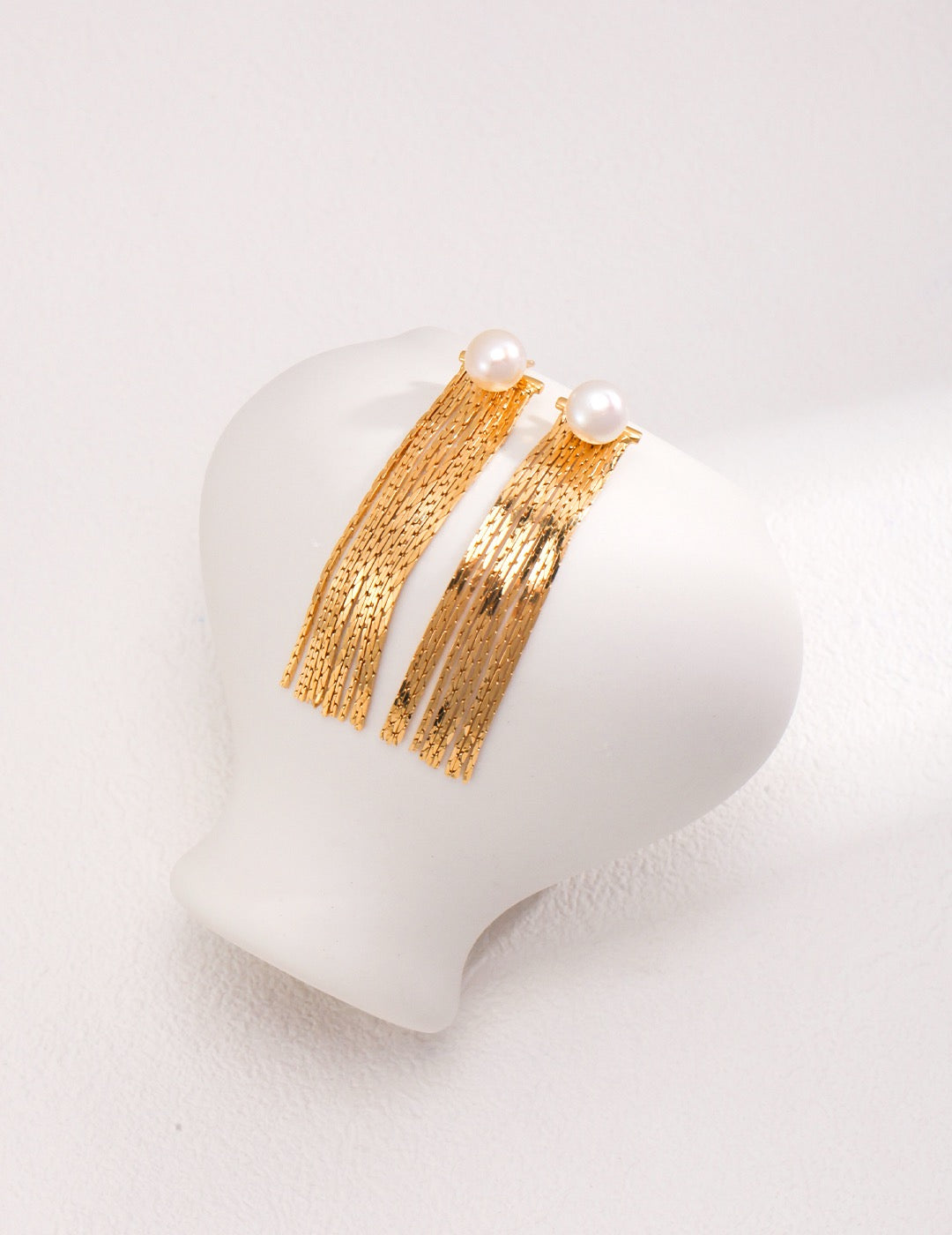 S925 Silver Tassel Earrings