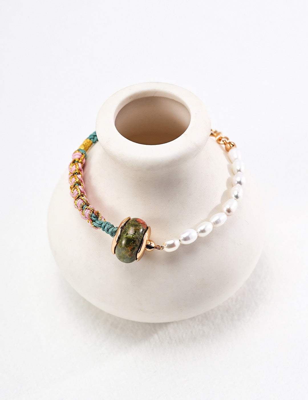 Neo-Chinese Style Pearl Bracelet