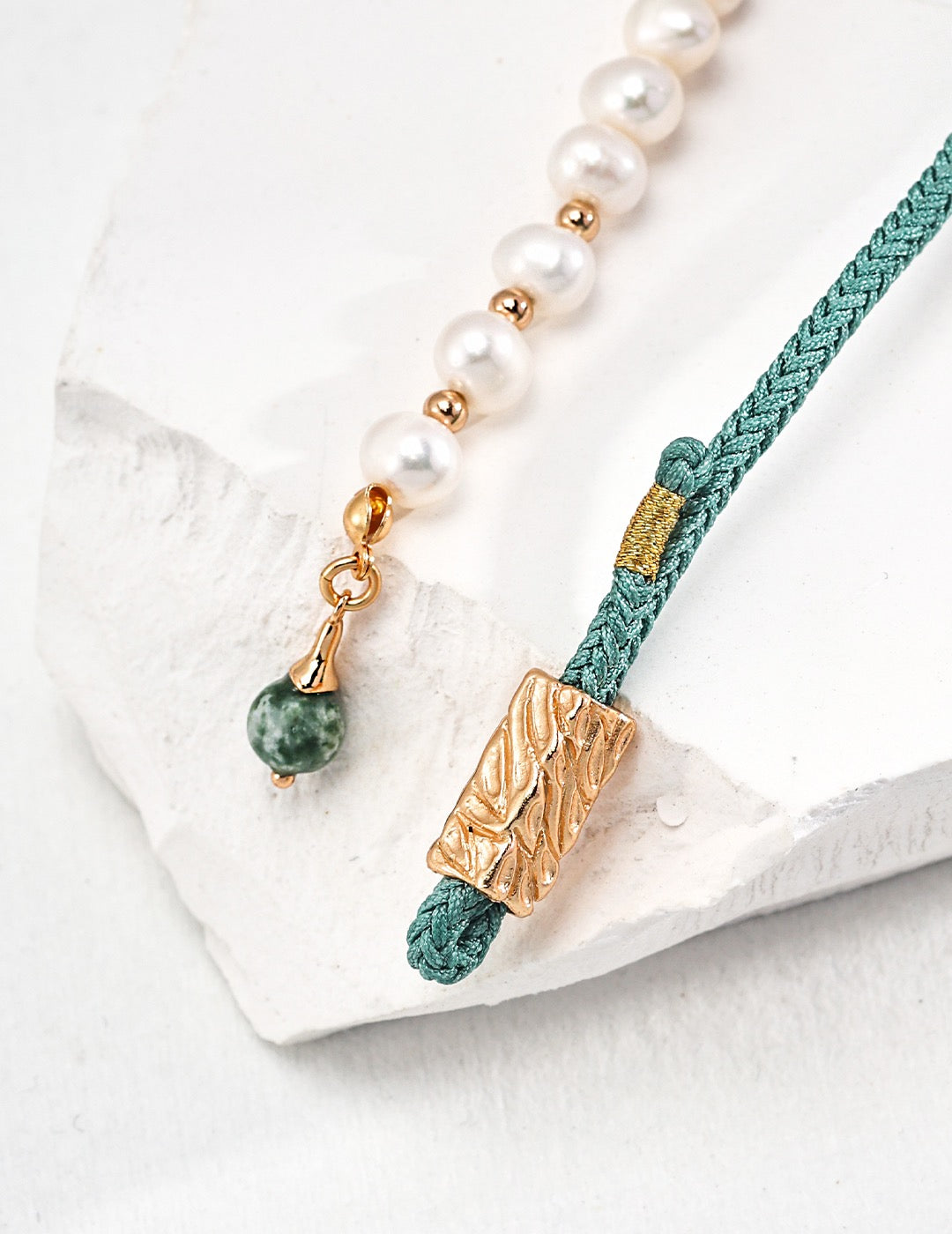 Neo-Chinese Style S925 Silver Pearl Bracelet