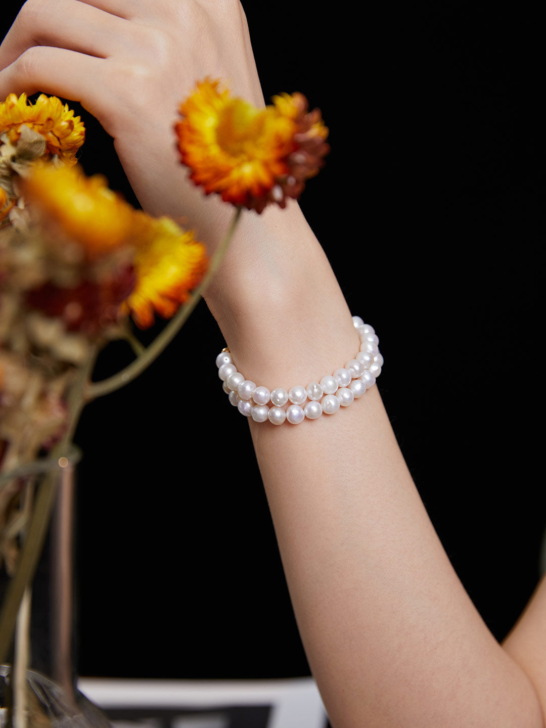Double Pearl Bracelet