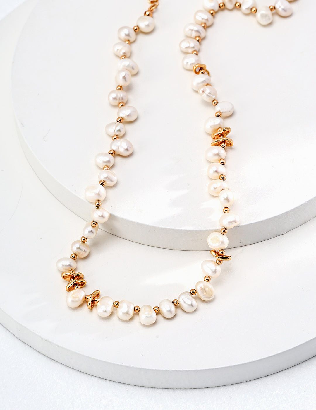 S925 Silver Natural Pearl Necklace