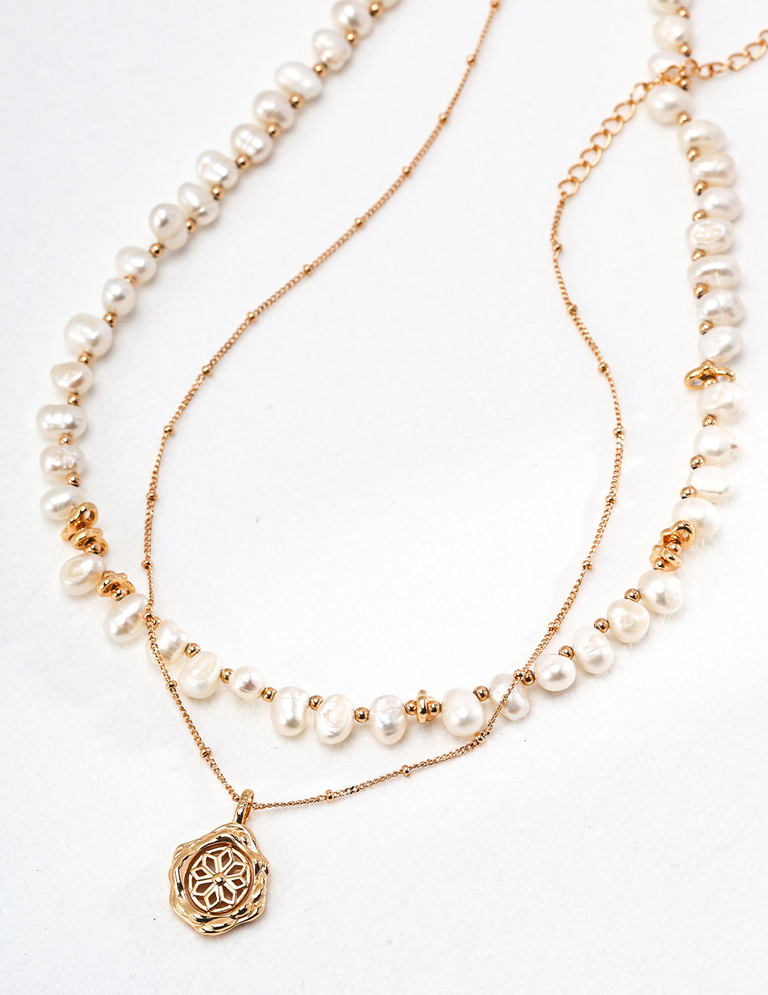 S925 Silver Natural Pearl Necklace