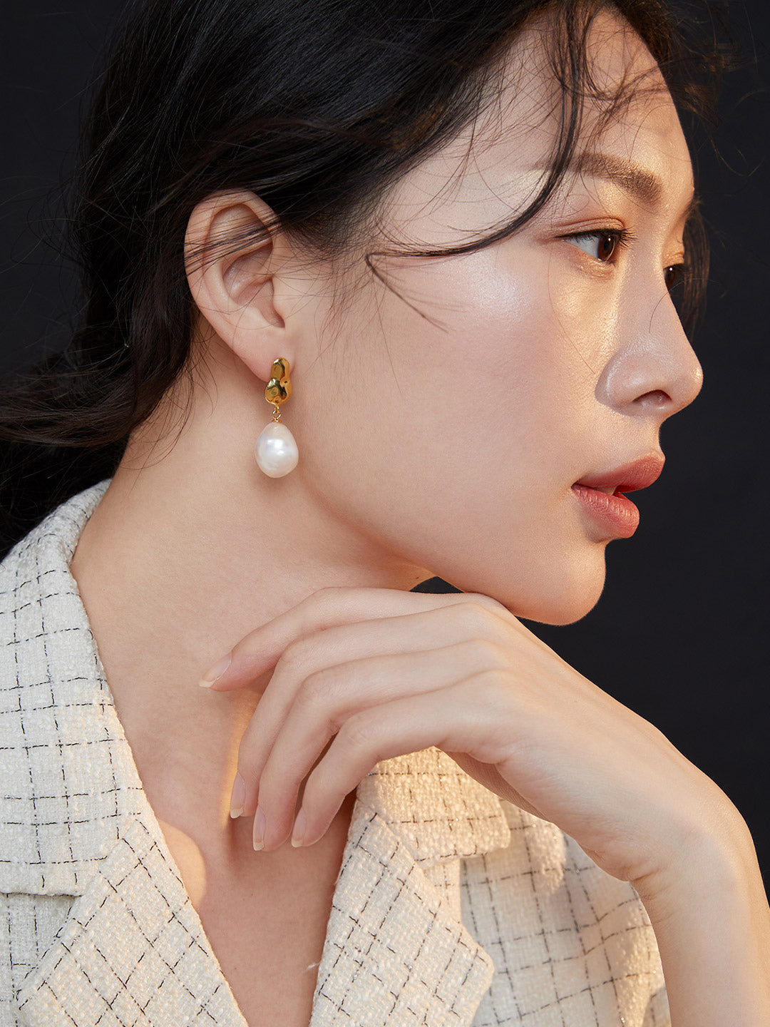 Baroque Pearl Earrings