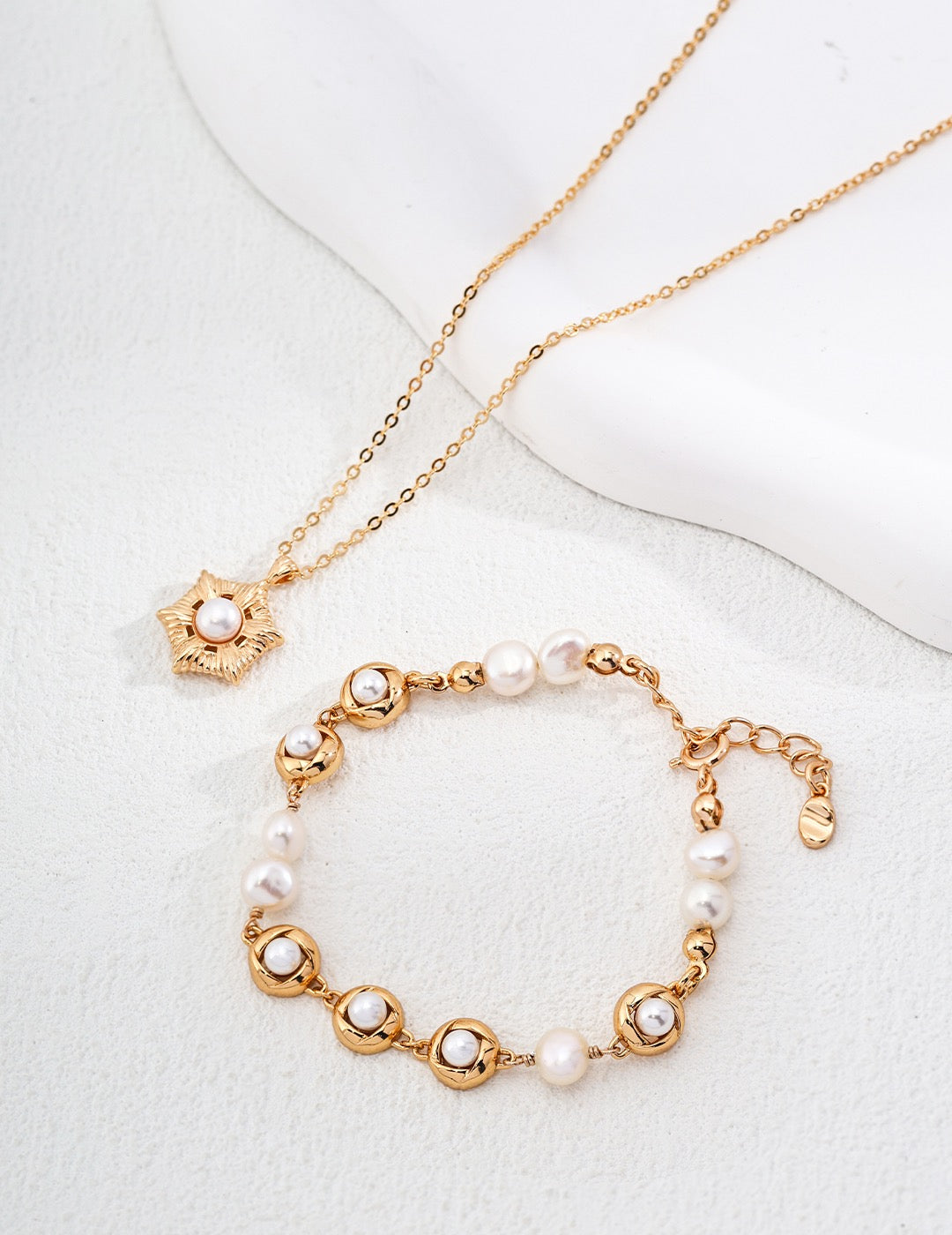 S925 Silver Simple Natural Pearl Necklace