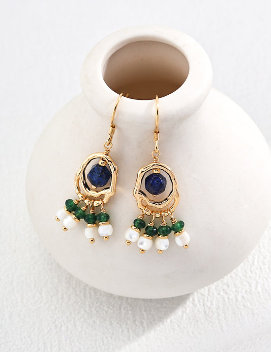 S925 Silver Vintage Earrings