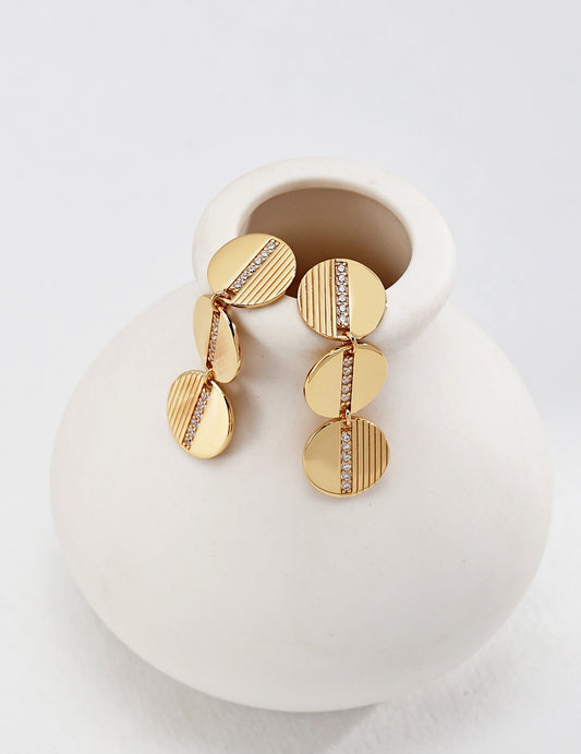 S925 Silver Simple Earrings
