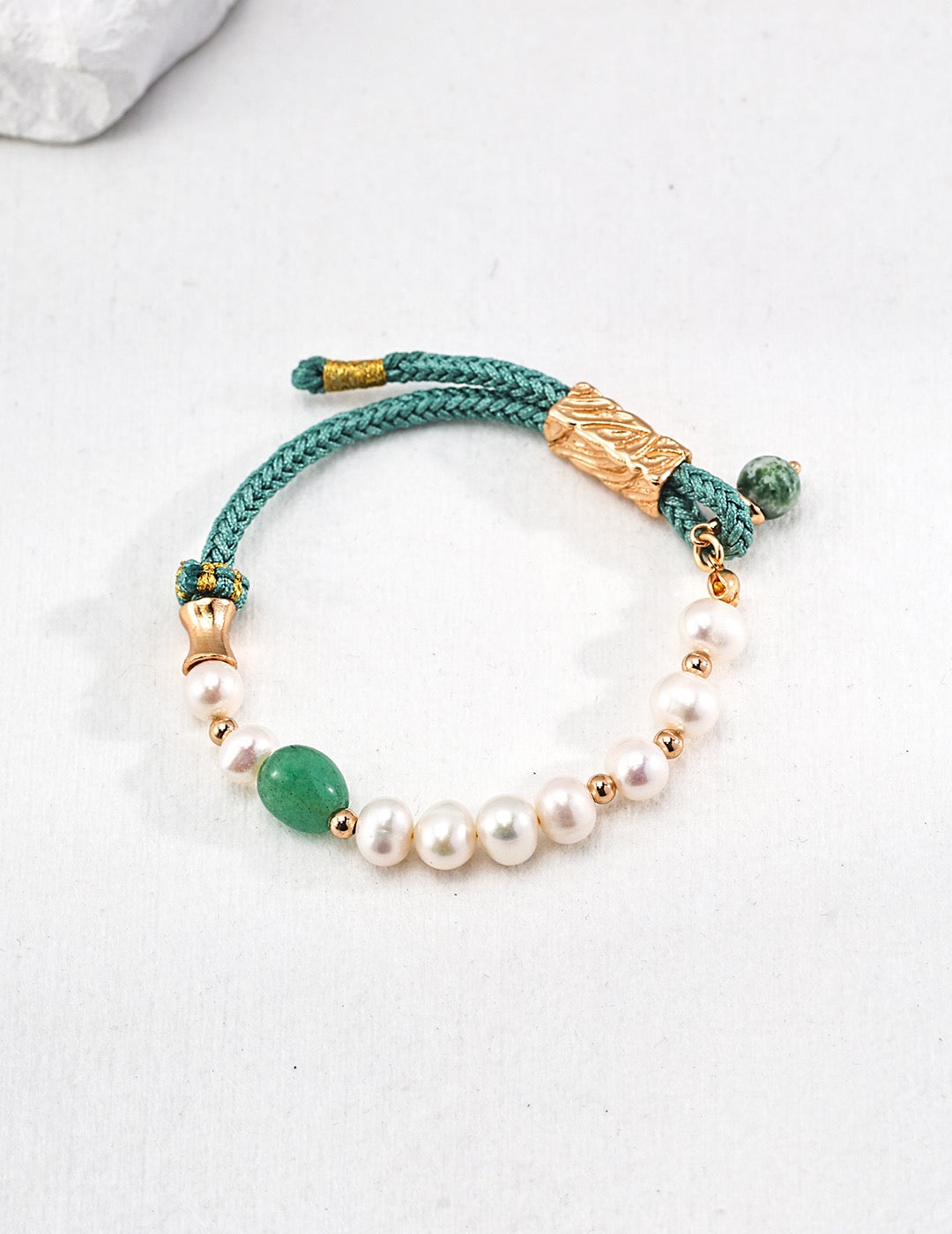 Neo-Chinese Style S925 Silver Pearl Bracelet